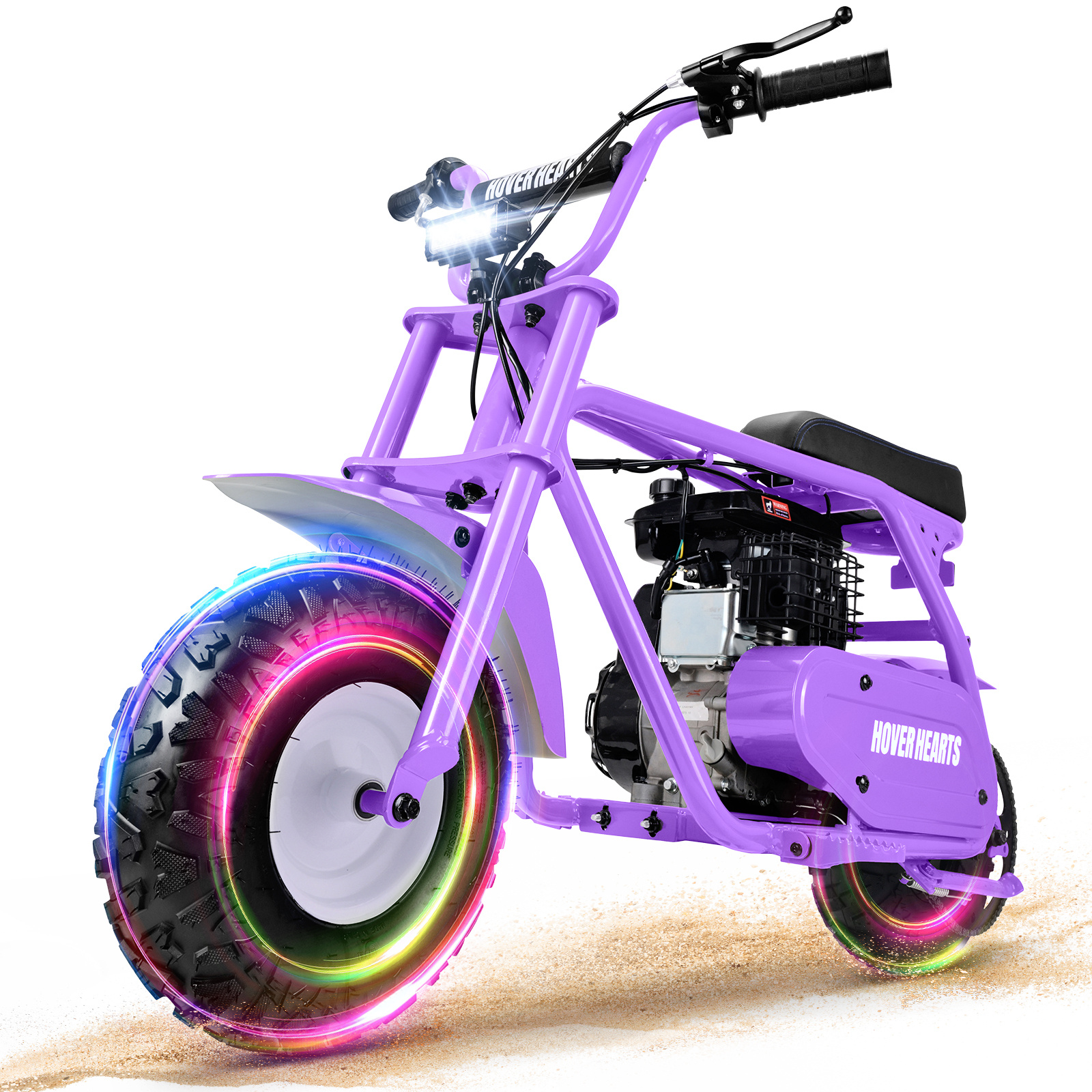 99cc youth mini dirt bike | Four-stroke gasoline-powered off-road motorcycle with a sturdy steel frame |gas-powered motocross for outdoor off-road ridingIdeal Halloween/Christmas/Birthday gift - Image 15