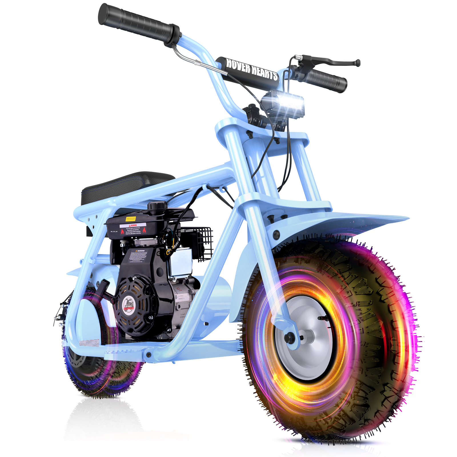 99cc youth mini dirt bike | Four-stroke gasoline-powered off-road motorcycle with a sturdy steel frame |gas-powered motocross for outdoor off-road ridingIdeal Halloween/Christmas/Birthday gift - Image 22