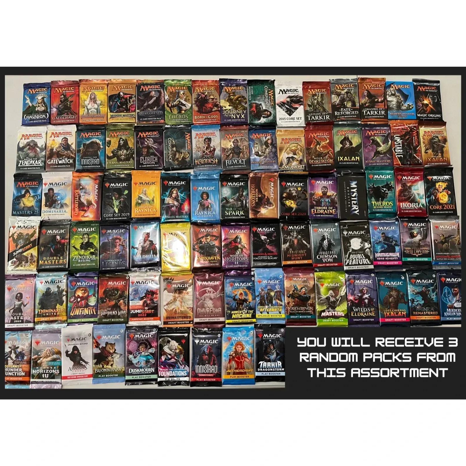 mtg card packs sold on Temu United States