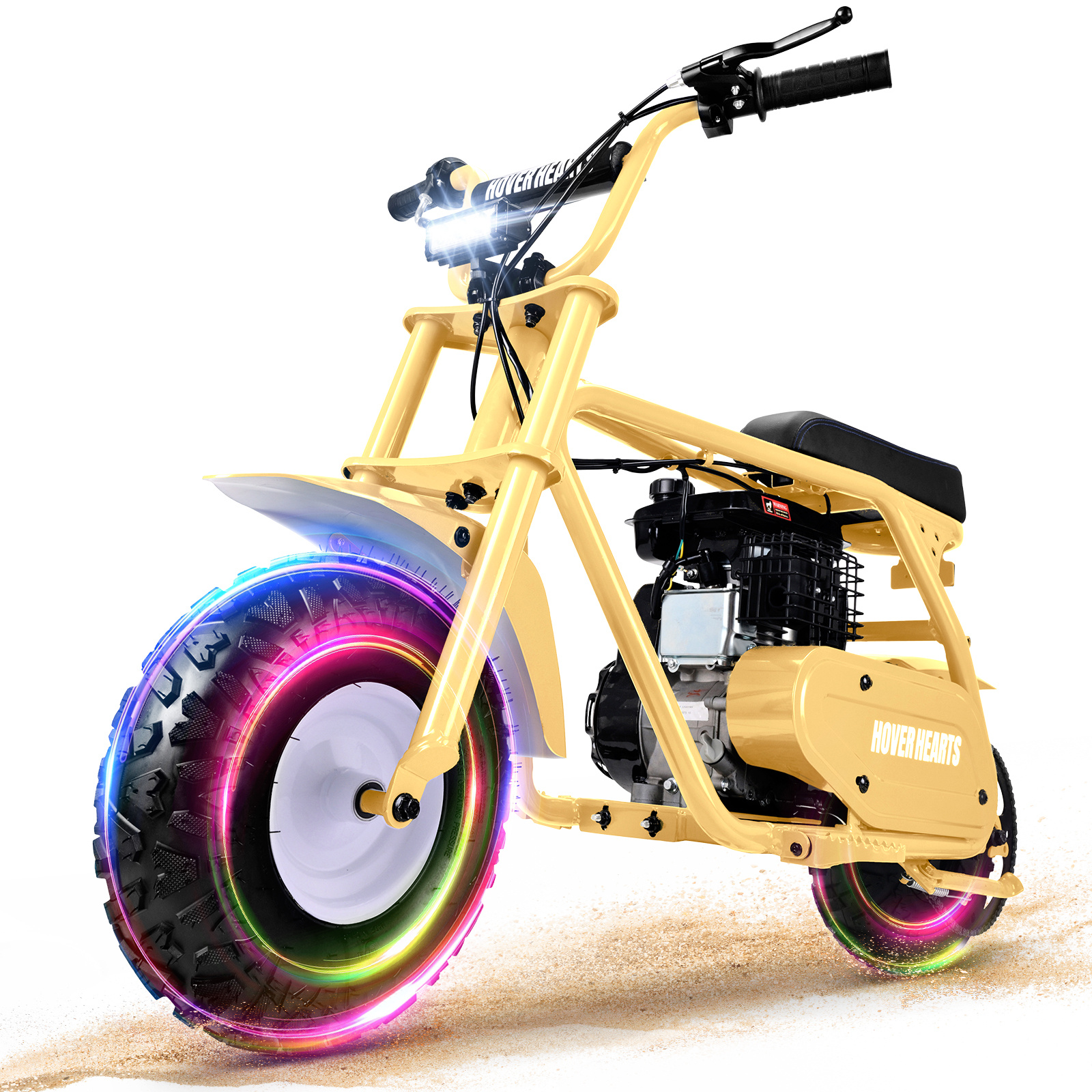 99cc youth mini dirt bike | Four-stroke gasoline-powered off-road motorcycle with a sturdy steel frame |gas-powered motocross for outdoor off-road ridingIdeal Halloween/Christmas/Birthday gift - Image 11