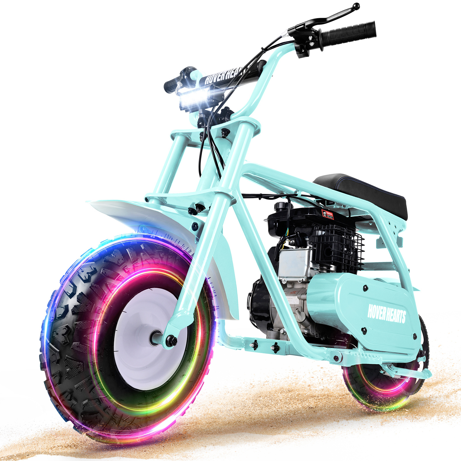 99cc youth mini dirt bike | Four-stroke gasoline-powered off-road motorcycle with a sturdy steel frame |gas-powered motocross for outdoor off-road ridingIdeal Halloween/Christmas/Birthday gift - Image 17