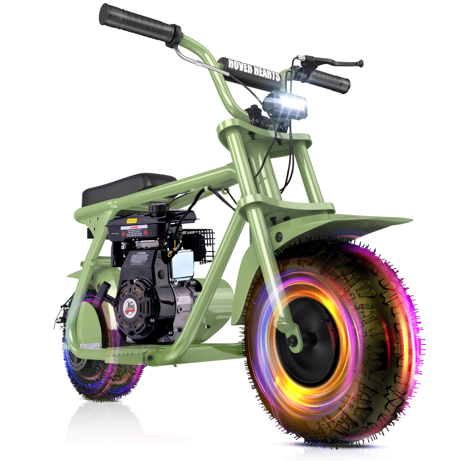 99cc youth mini dirt bike | Four-stroke gasoline-powered off-road motorcycle with a sturdy steel frame |gas-powered motocross for outdoor off-road ridingIdeal Halloween/Christmas/Birthday gift - Image 2