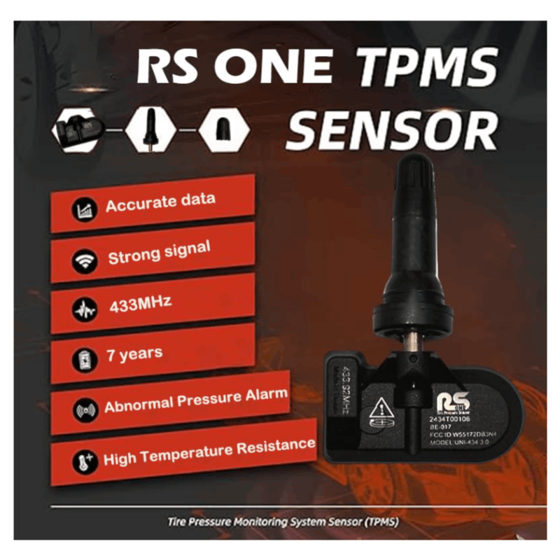 Rivian R1T R1S 433MHz TPMS Sensor Set, 4 Pack product and fitment detail image 3