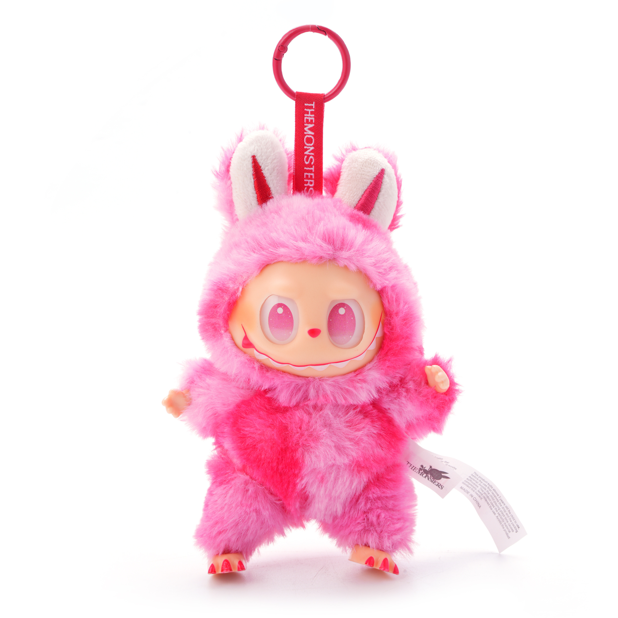 Labub 3.0 plush doll keychain pendant doll blind box (random delivery)