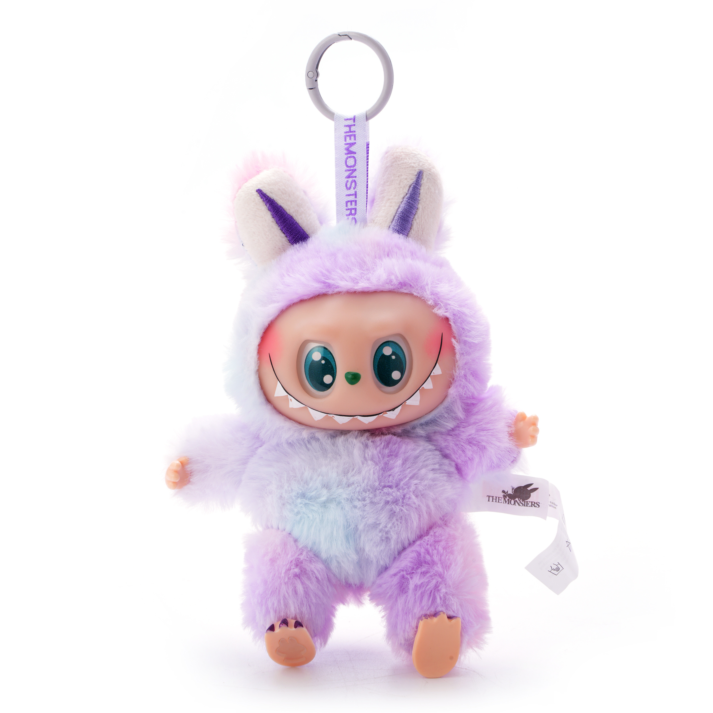 Labub 3.0 plush doll keychain pendant doll blind box (random delivery)