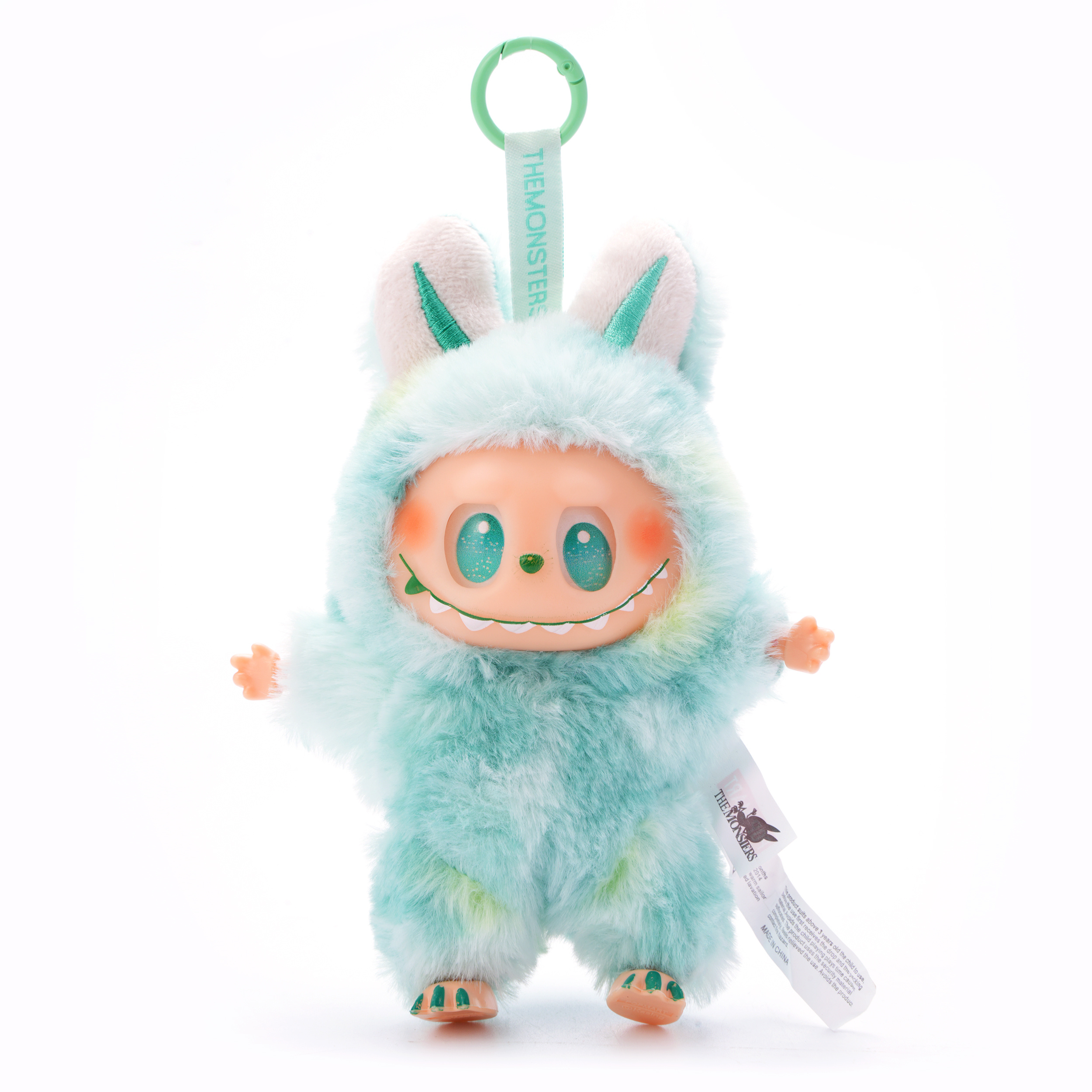 Labub 3.0 plush doll keychain pendant doll blind box (random delivery)