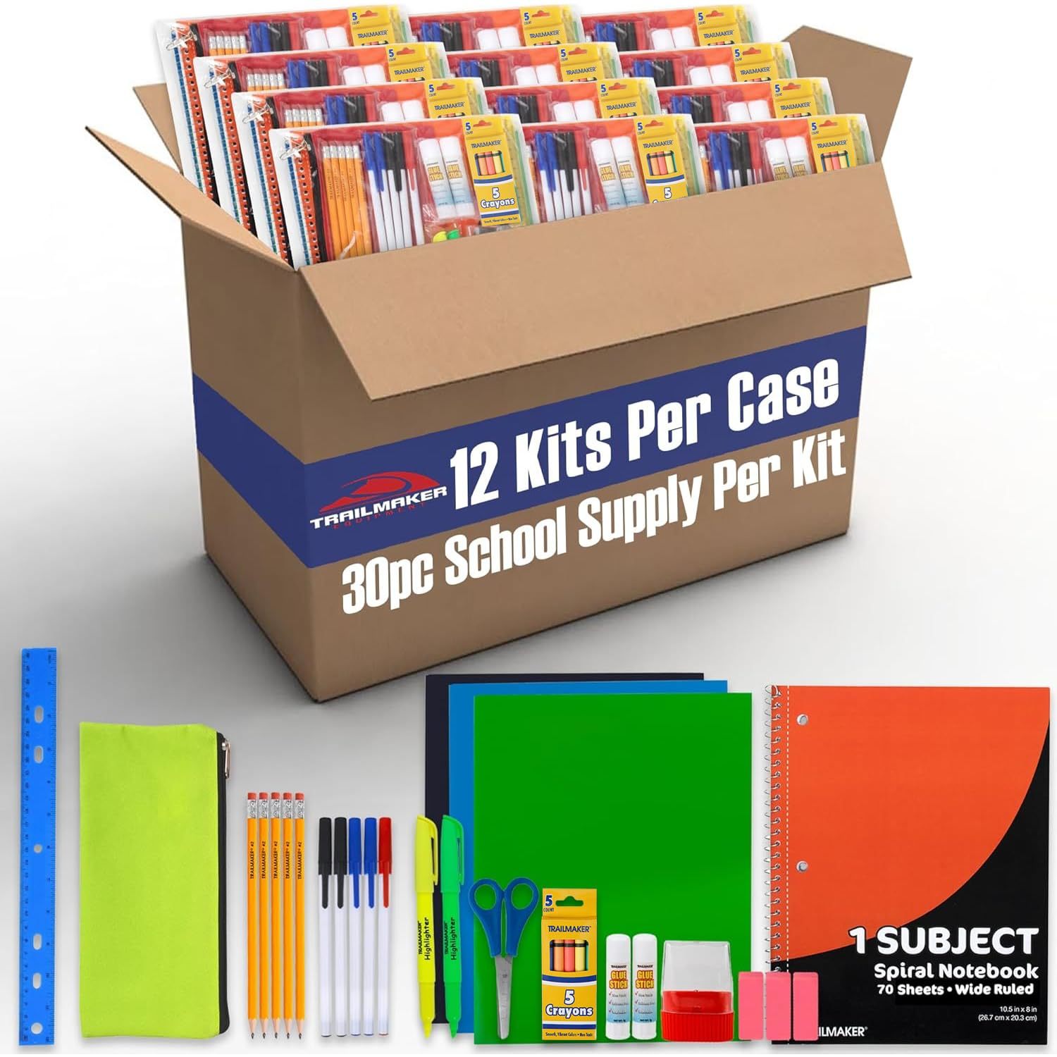school kit sold on Temu United States