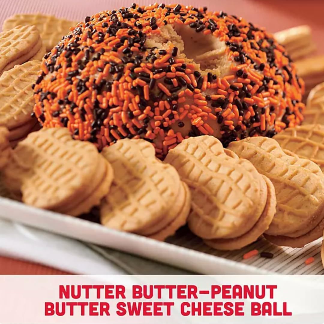 butter peanut butter sandwich  , family size, 24 pack - crunchy peanut-shaped treats with creamy filling,    ,  , or dipping in milk, sealed for freshness in   pack details 4
