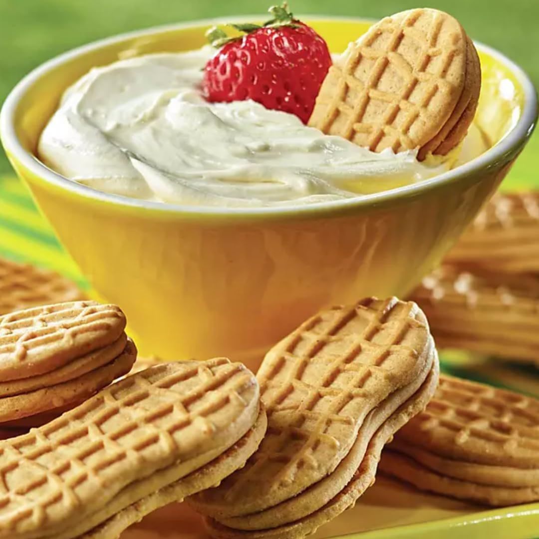 butter peanut butter sandwich  , family size, 24 pack - crunchy peanut-shaped treats with creamy filling,    ,  , or dipping in milk, sealed for freshness in   pack details 6