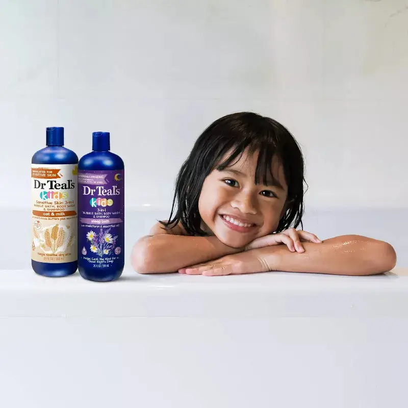 3-in-1 bubble bath body wash & shampoo - oat & milk - 20 fl oz Product details 4