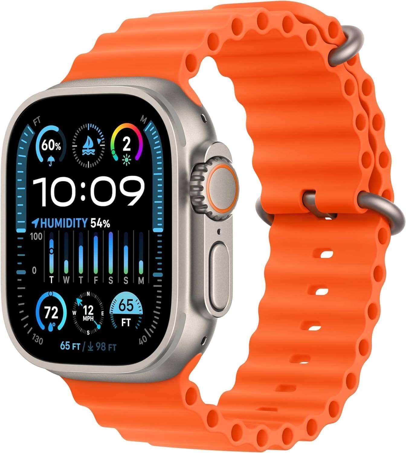 watch   with   1 years gps cellular 49mm titanium case with   band   cpo condition Product details 0