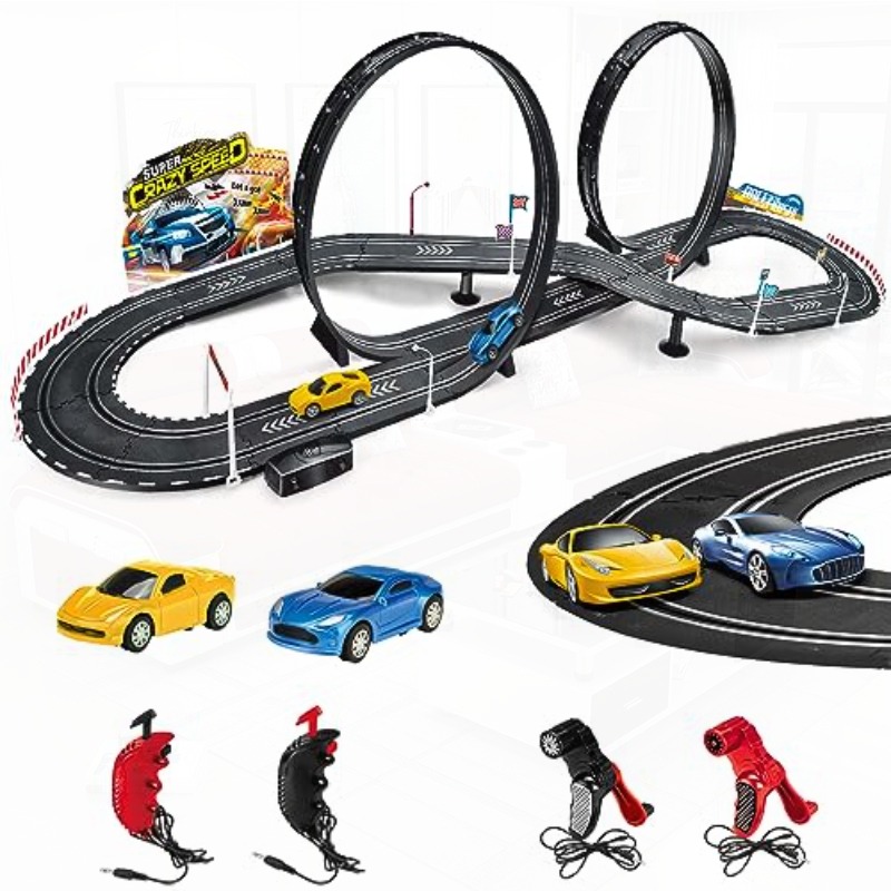 Electric Race Car Hot Wheels Electric Slot Track Electric Car Lane