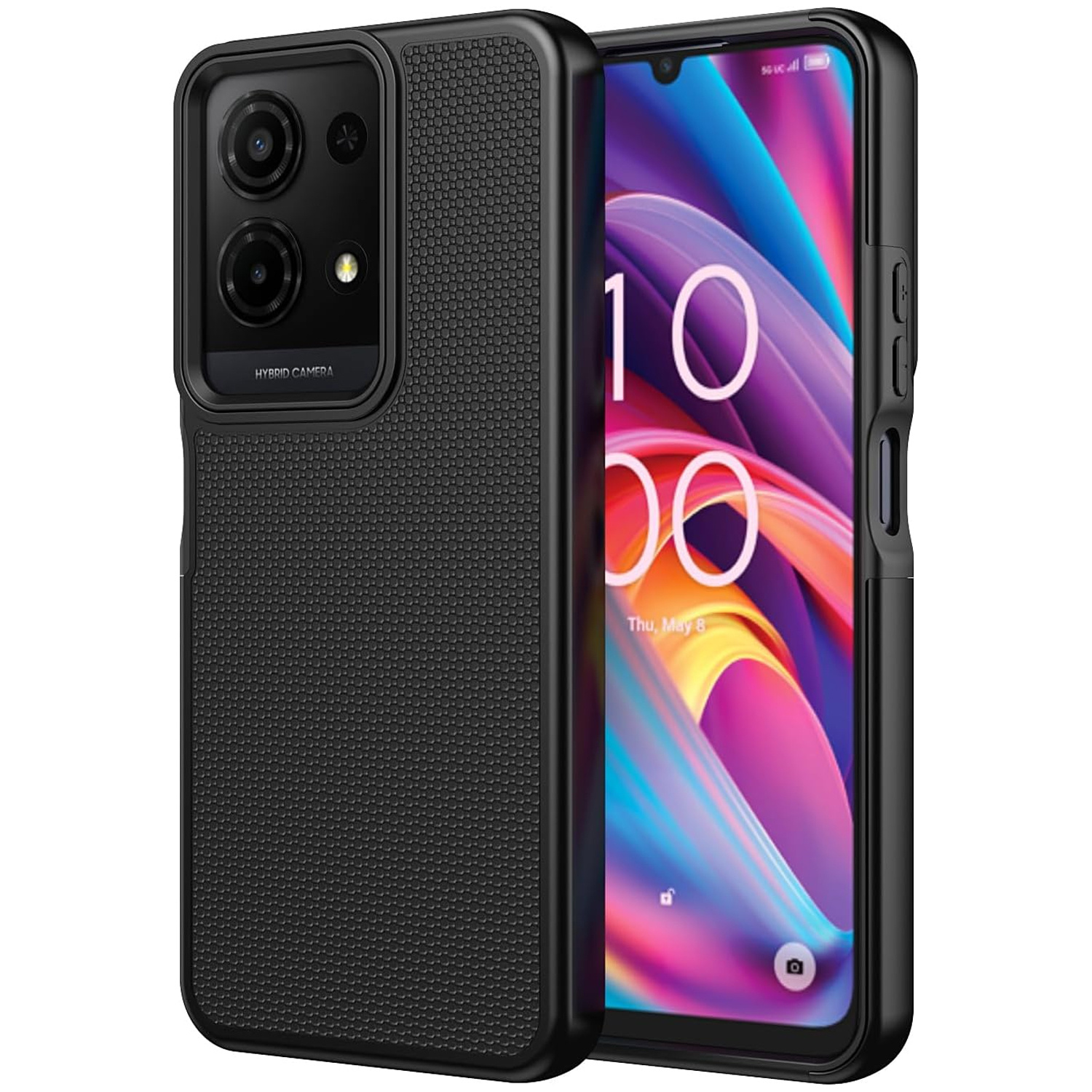tcl k32 5g phone case dual layer heavy duty shockproof - Temu