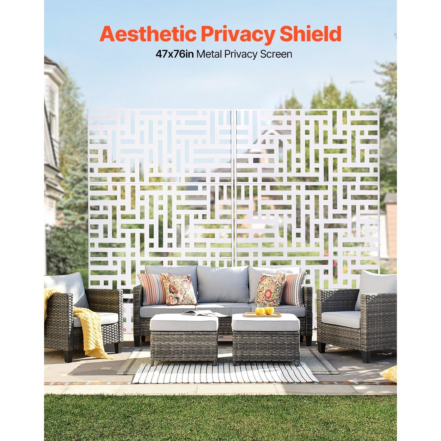 VEVOR Metal Privacy Screen 47