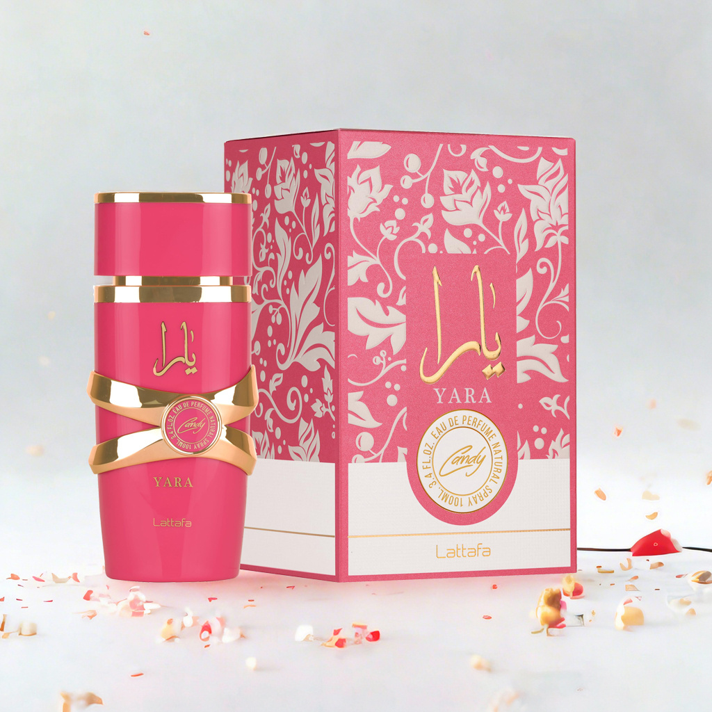 Lattafa Yara Floral Perfume for Women - 3.38oz-Vanilla, Gourmand, Fruity, Floral - Eau de Parfum Long-Lasting Fragrance for Women, imported long-lasting charming perfume spray, the ideal gift for Valentine's Day