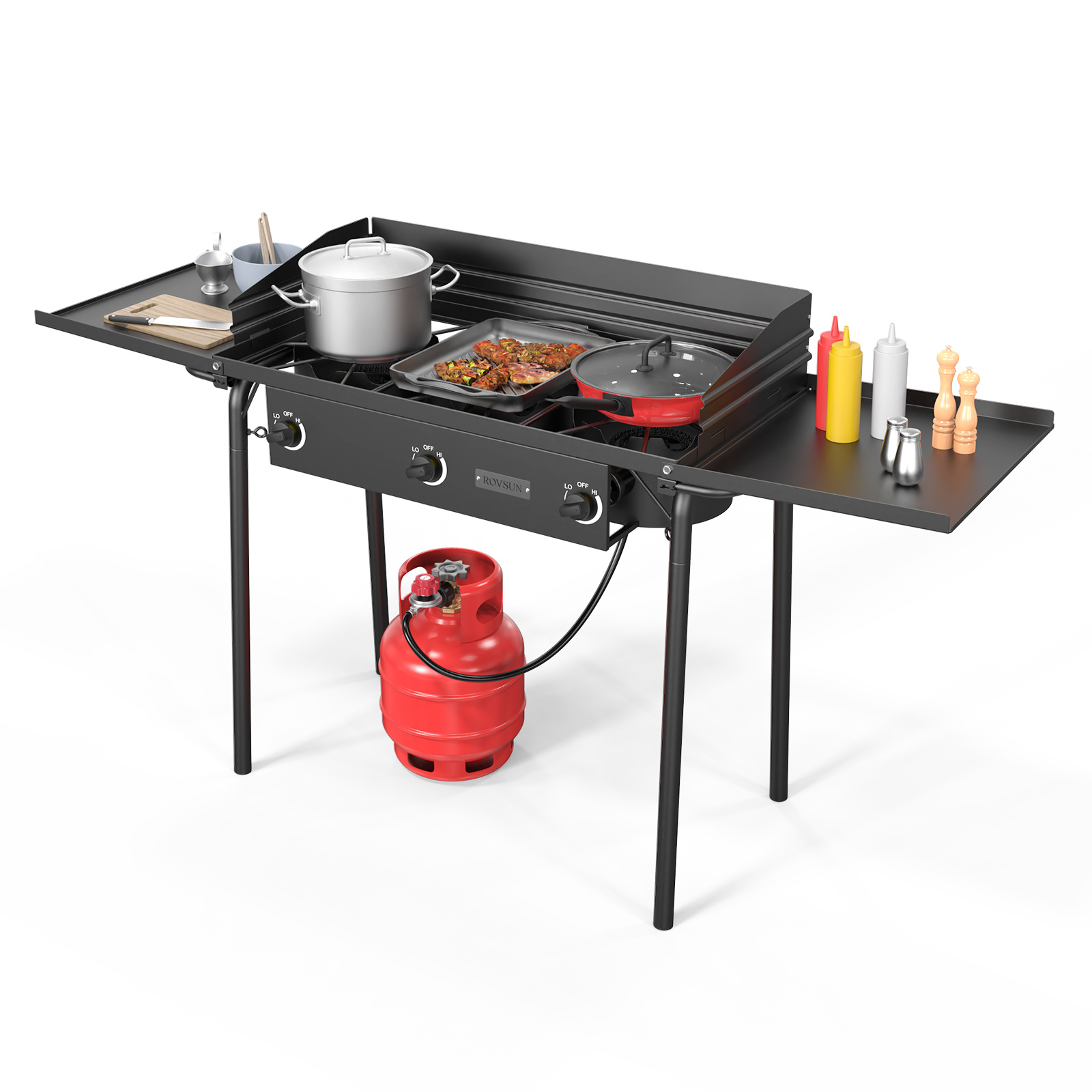TEMU Indoor And Outdoor Versatile Barbecue Grill High Quality Portable Design For Home Room Lawn Beach Multi Functional Grill Food And