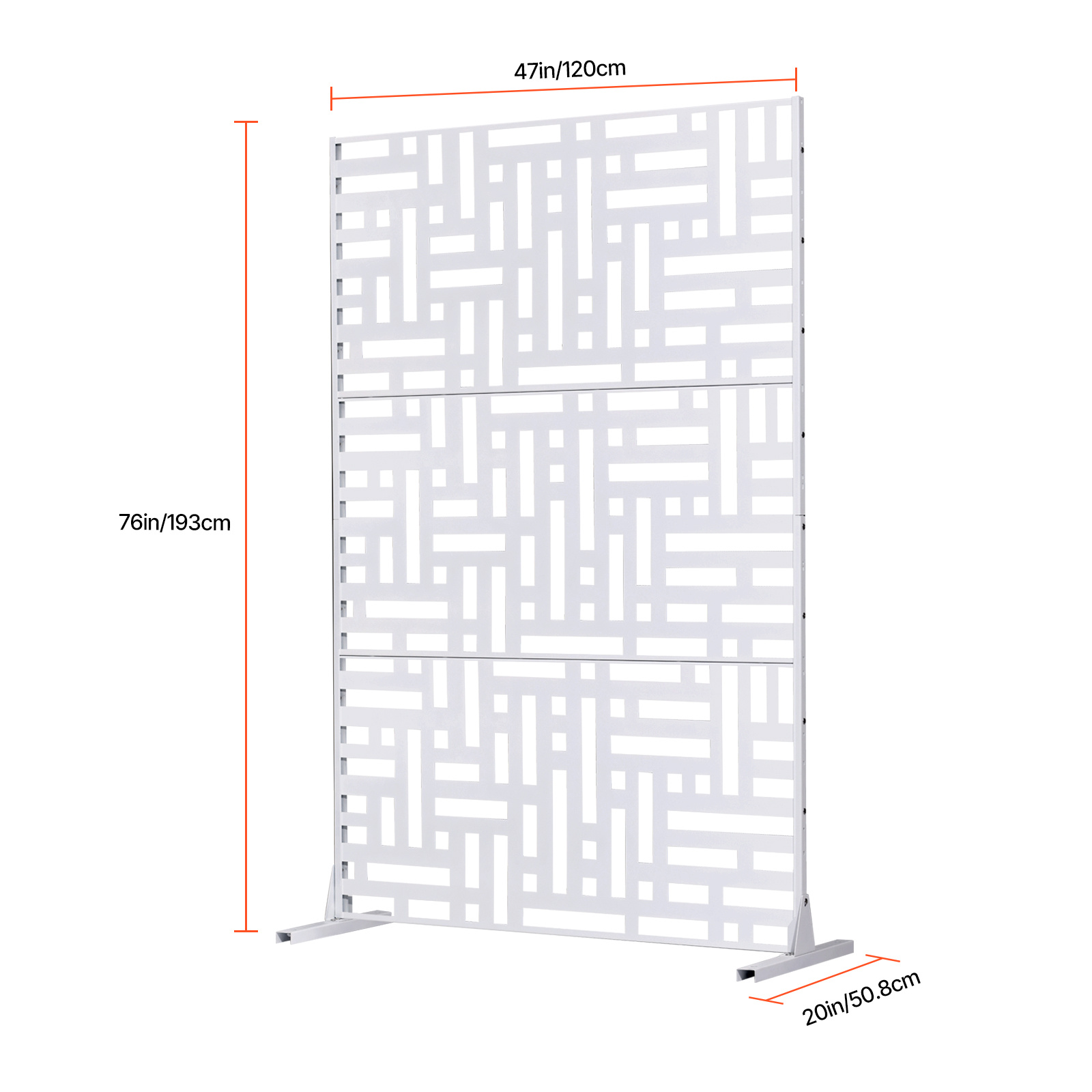 VEVOR Metal Privacy Screen 47