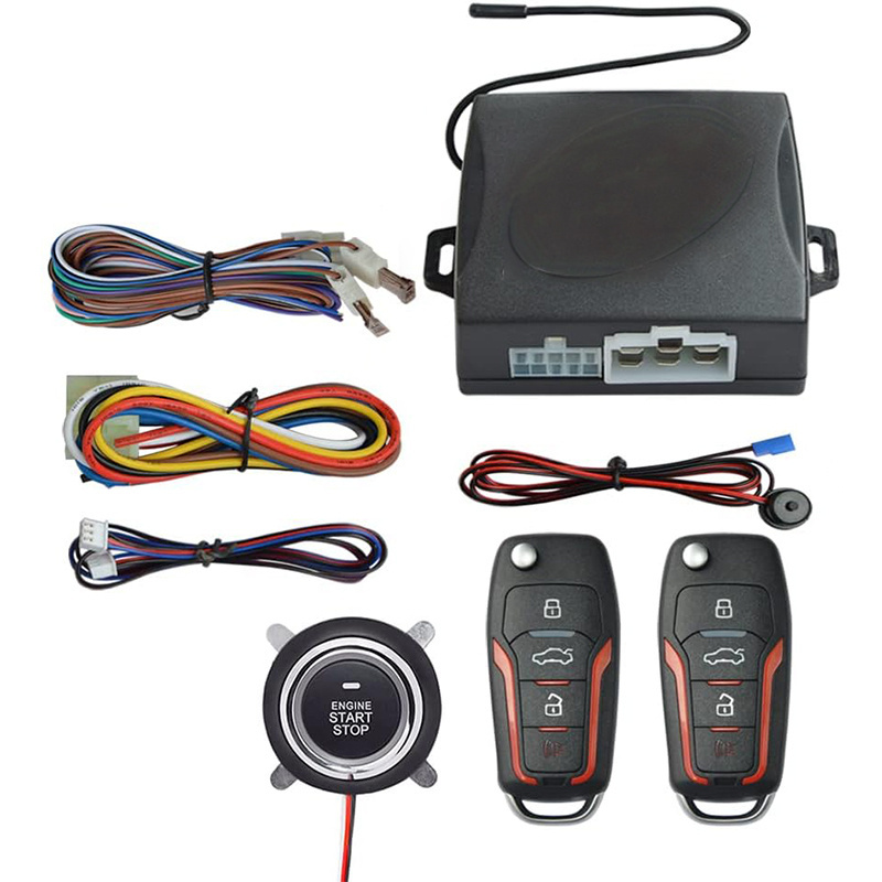 TEMU Car Controller, Car Ignition Switch, Start Button Set, Can Remotely Control Car Locking And Starting -- 12v