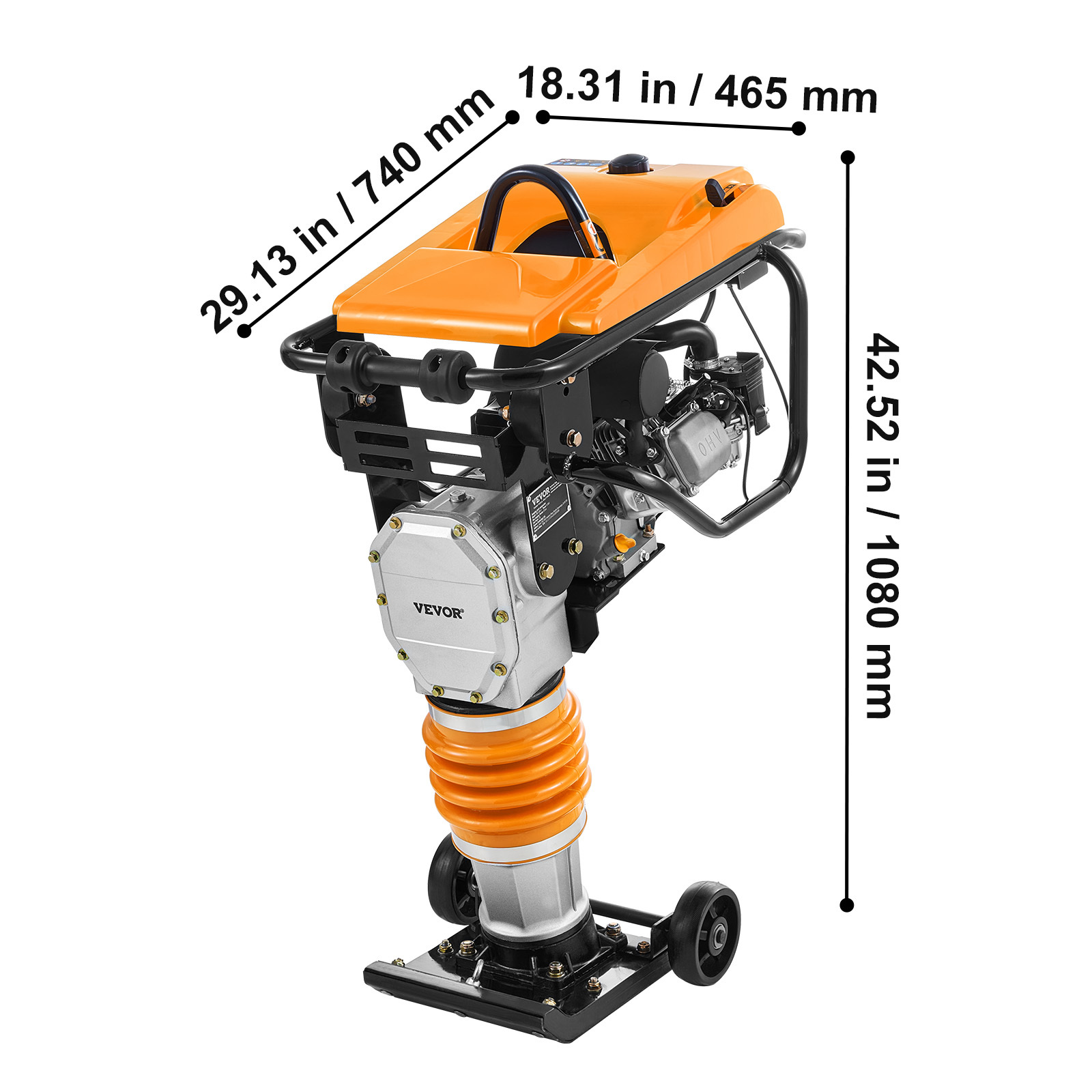 6 5   196 cc     vibratory rammer tamper   Product details 0