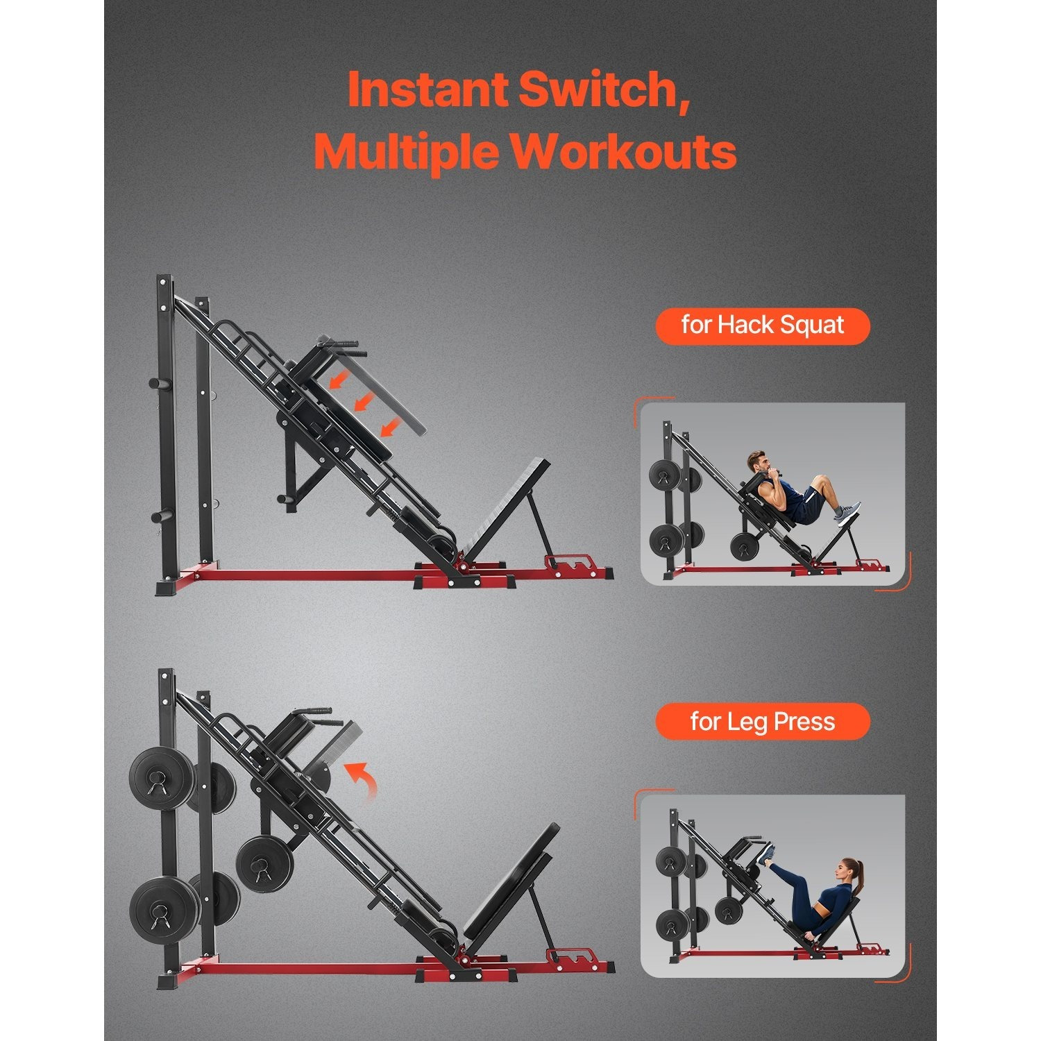 leg press   squat combo machine adjustable lower body special home gym Product details 4