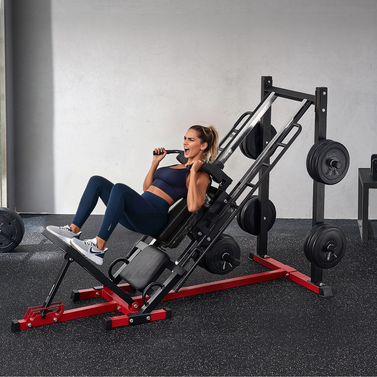 leg press   squat combo machine adjustable lower body special home gym Product details 0