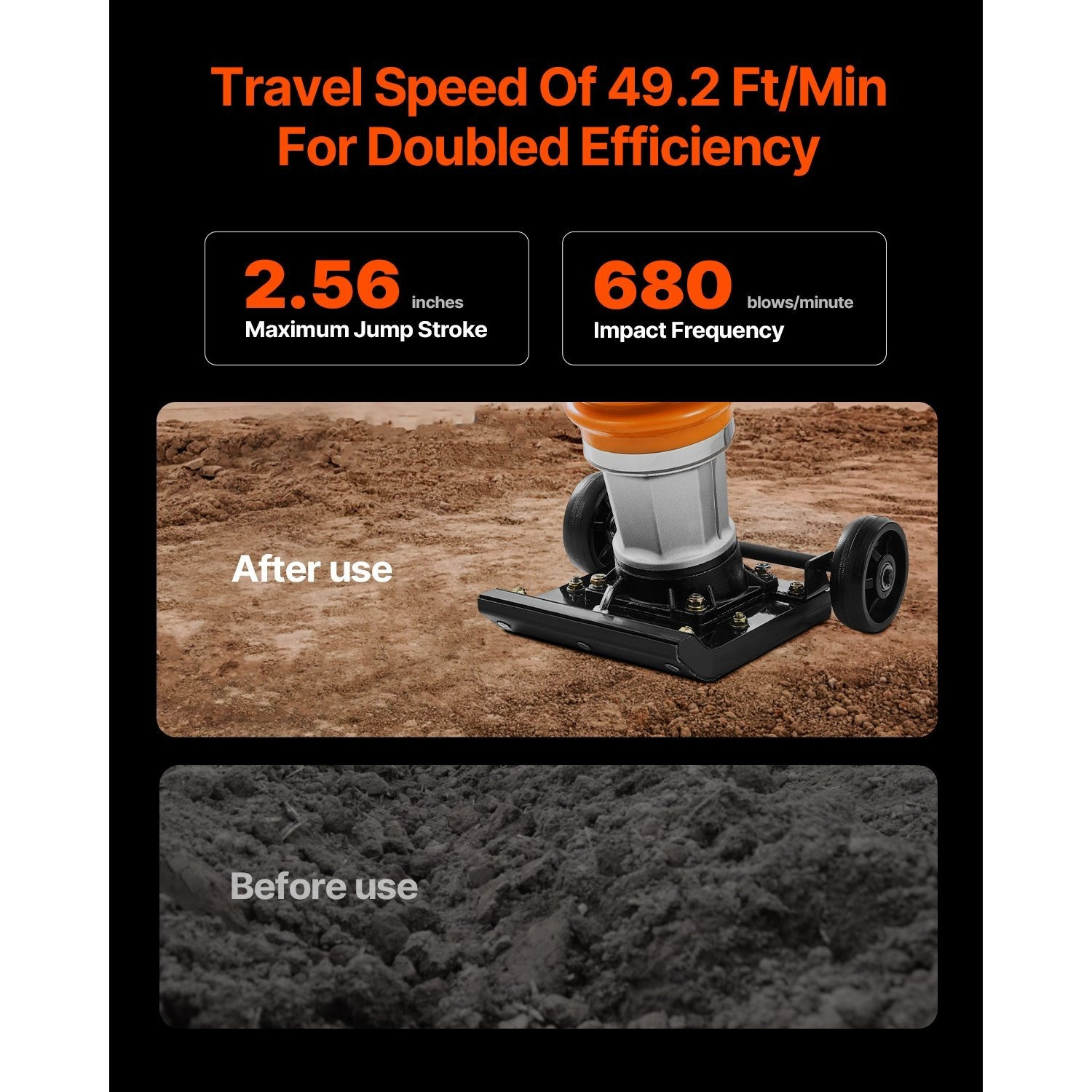 6 5   196 cc     vibratory rammer tamper   Product details 3