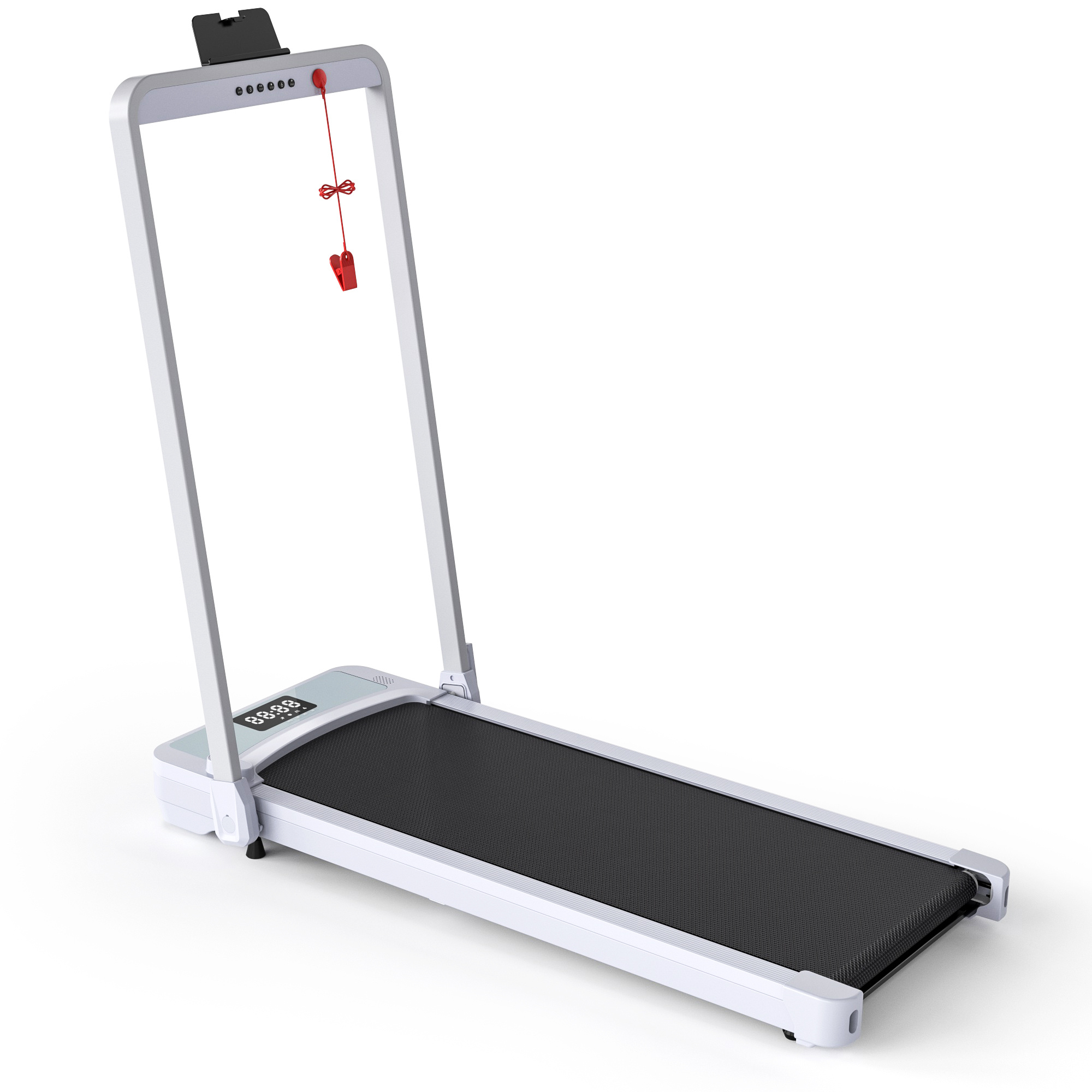 Treadmills, 3 in 1 Portable Treadmill and Walking Pad, with Incline for Home/Office, Remote Control and LED Display