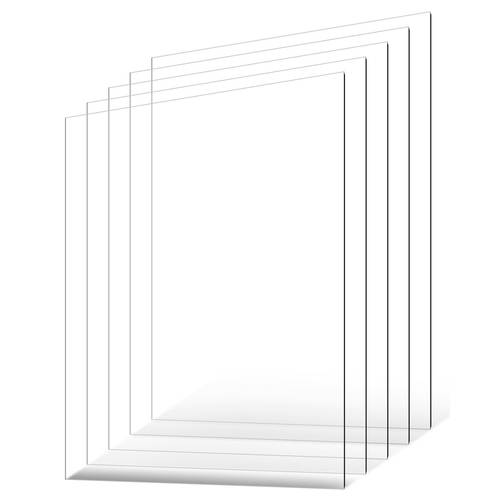 5 pack pet plexiglass sheets 24 x 36 inch plastic sheets 0 04 inch thick