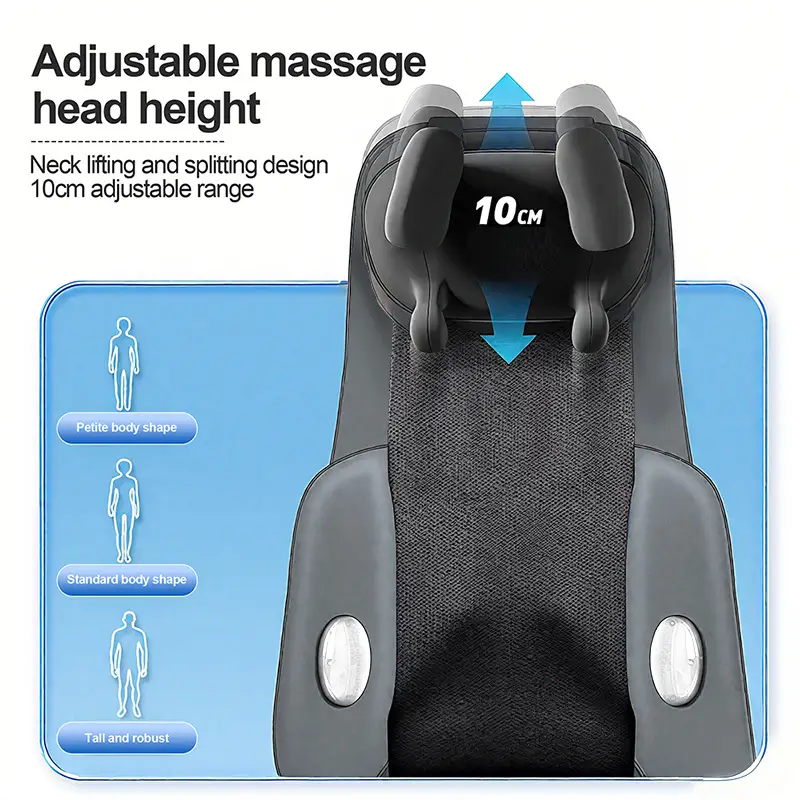 body massager with heat full back shiatsu and synchronized kneading adjustable for home and office perfect gift for her and him Product details 2