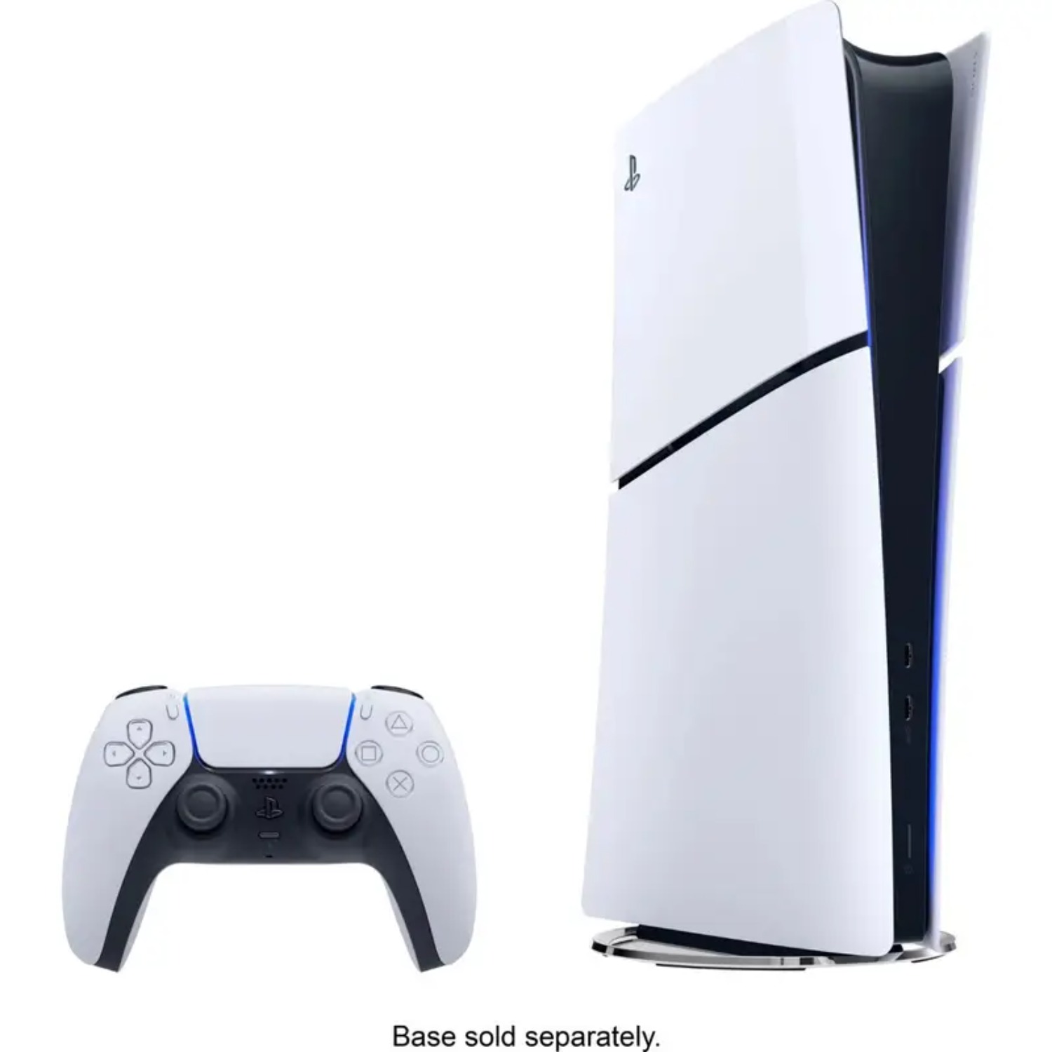 Sony - PlayStation 5 Slim Console Digital Edition - Fortnite Cobalt Star Bundle - White
