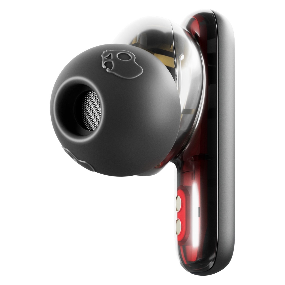 for   smokin buds xt wireless earbuds with bluetooth 5 3   smoky grey new model features low latency water and sweat   each ear can last   of use total 20 hours of long   details 4