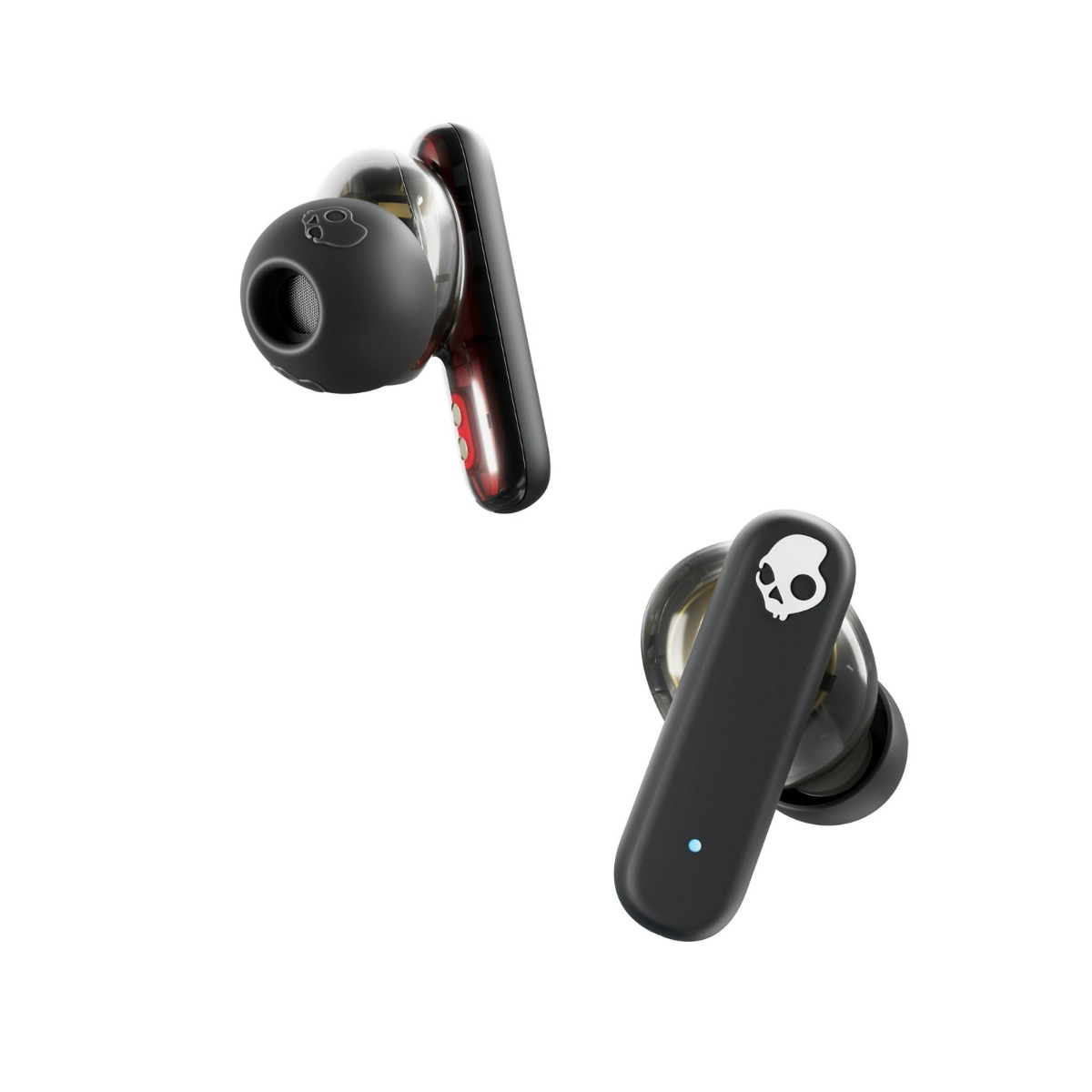 for   smokin buds xt wireless earbuds with bluetooth 5 3   smoky grey new model features low latency water and sweat   each ear can last   of use total 20 hours of long   details 2