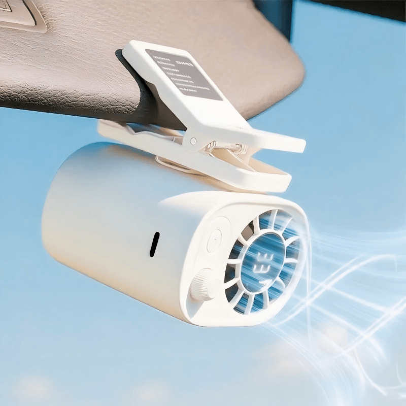  3 in 1 neck mounted fan suitable for hiking driving and office use 100 led display 360 rotation 1800mah portable cooling fan Product details 1
