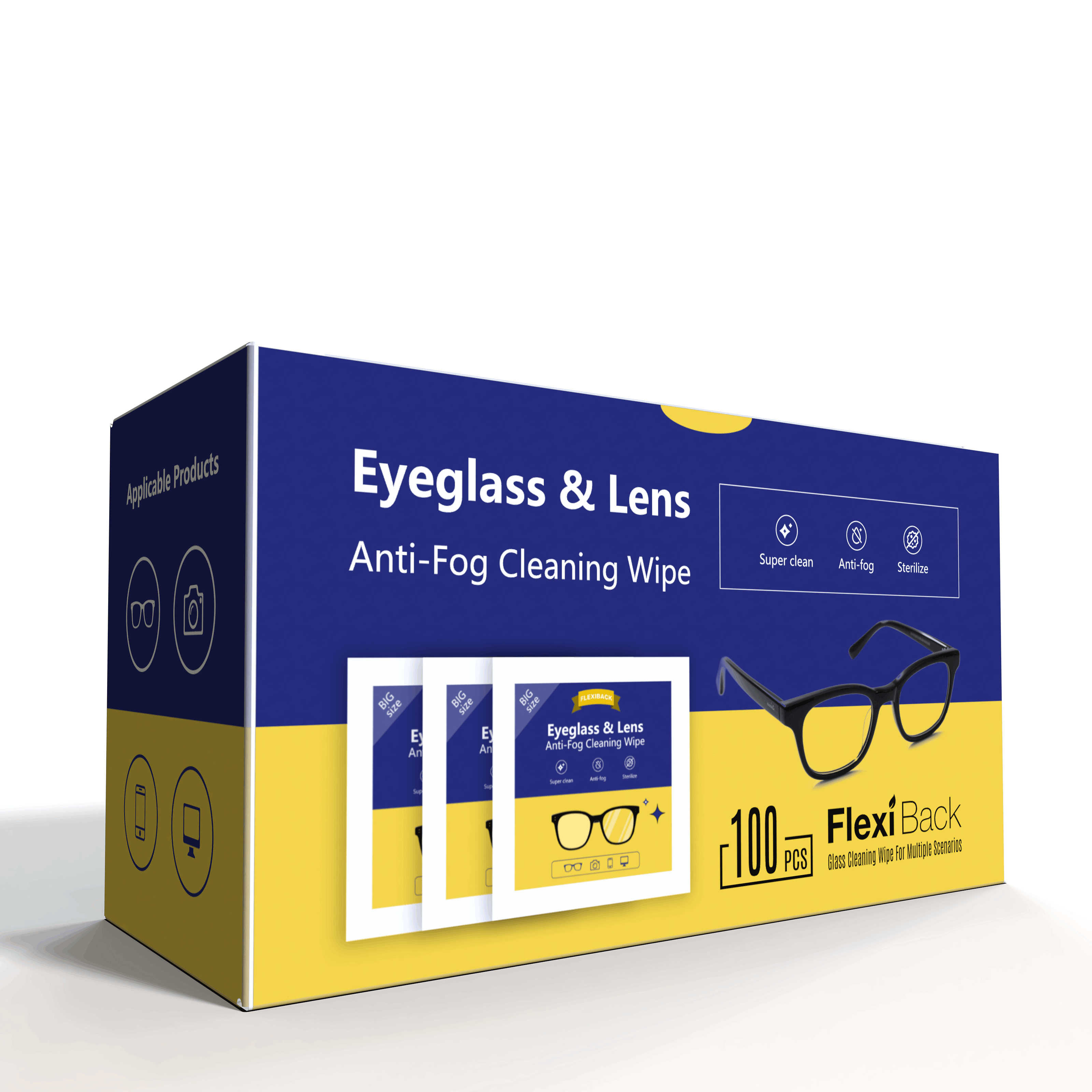 TEMU 300pcs Eyeglass Wipes - ,