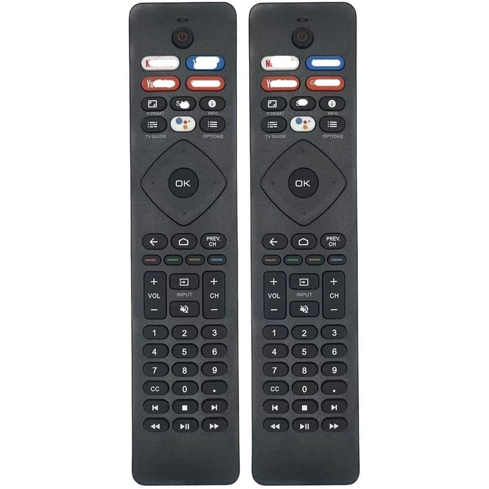 TEMU 2 Packs Of Nh800up Remote Control For Ph- Tv Remote Replacement For All Ph- -v Remote Ir Remote For Ph- Led Lcd 4k -v With 4 Shortcut Hotkeys