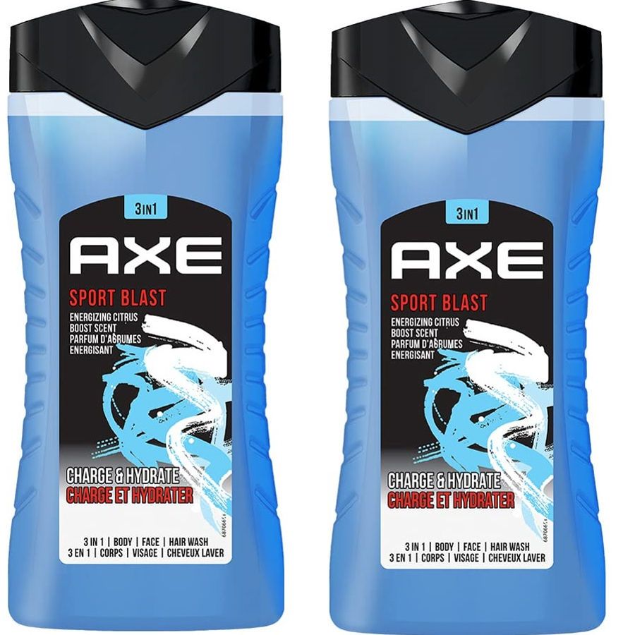 TEMU 2 Pack Axe Body Wash 250 Ml