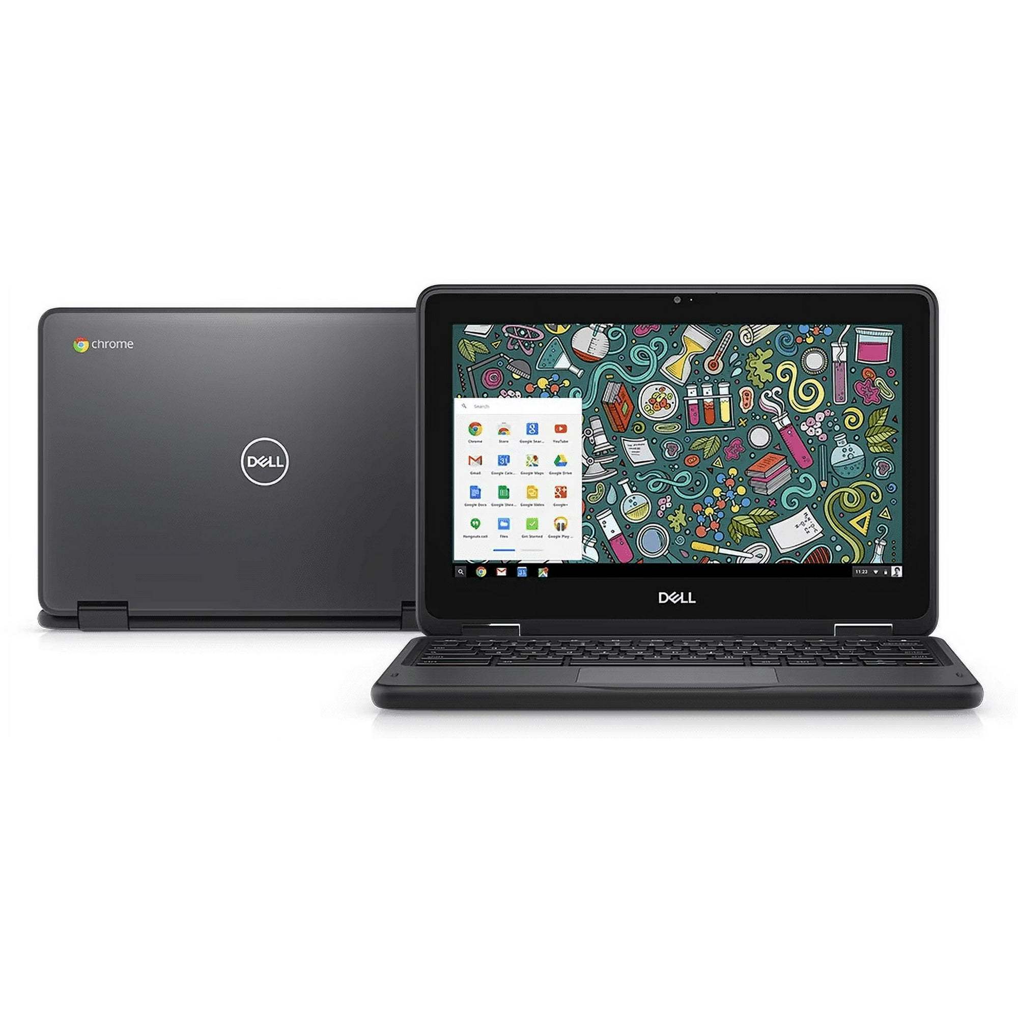 TEMU Dell Chromebook 11-inch 4gb 64gb Ssd Black Wifi Only ()