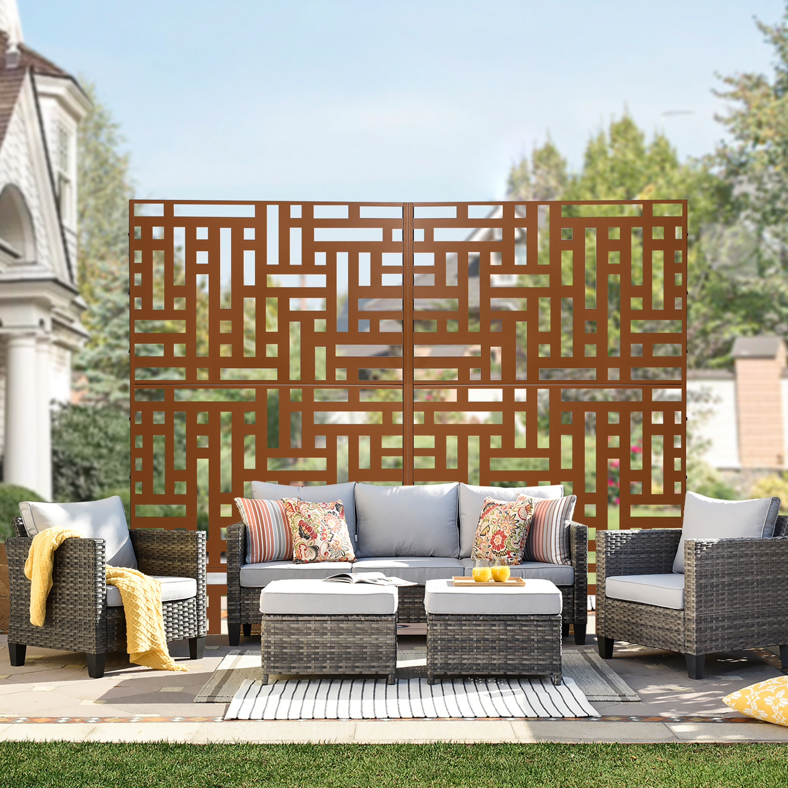 Metal Privacy Screen 36