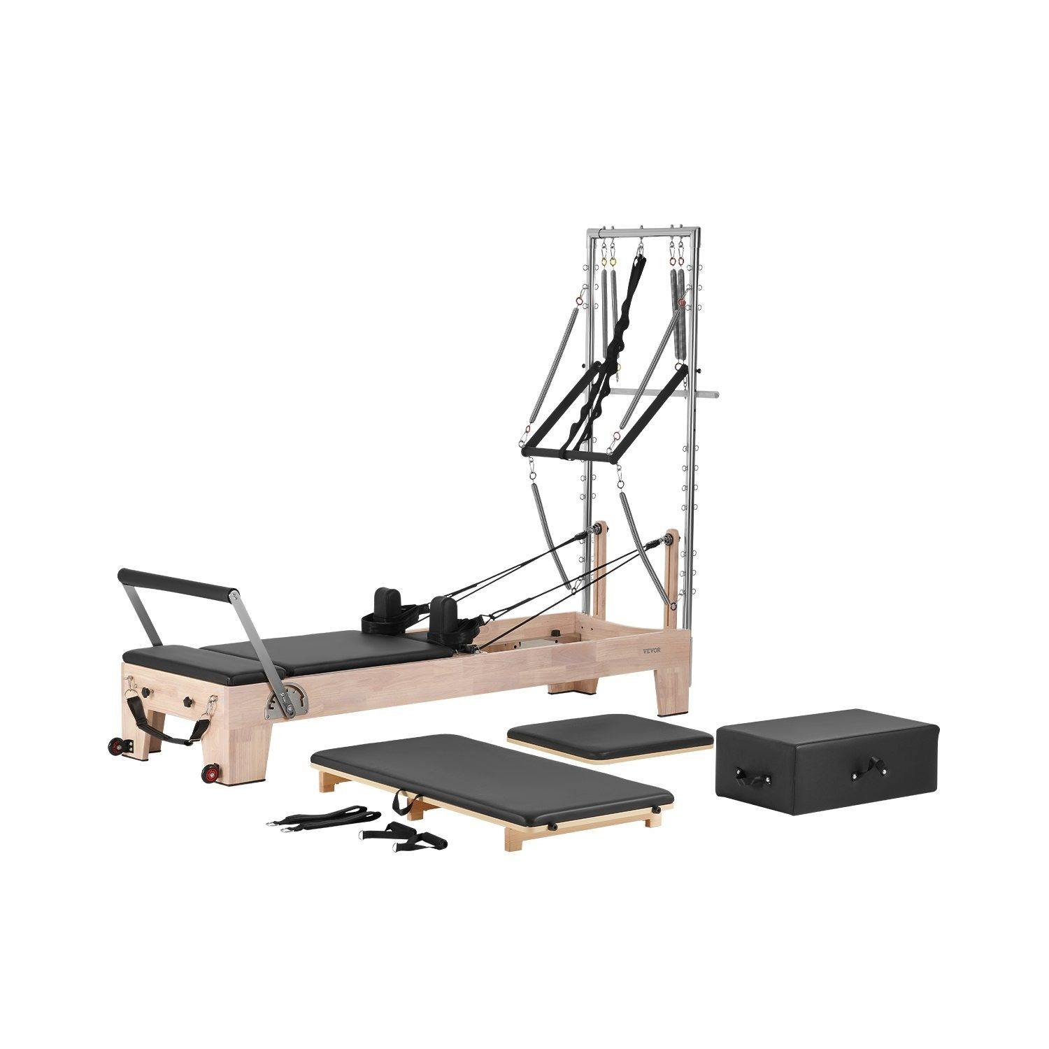 Temu vevor pilates reformer wood