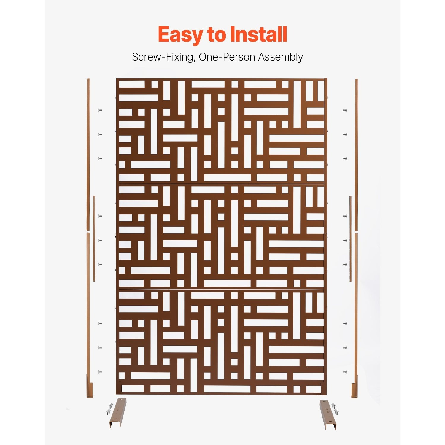 Metal Privacy Screen 36