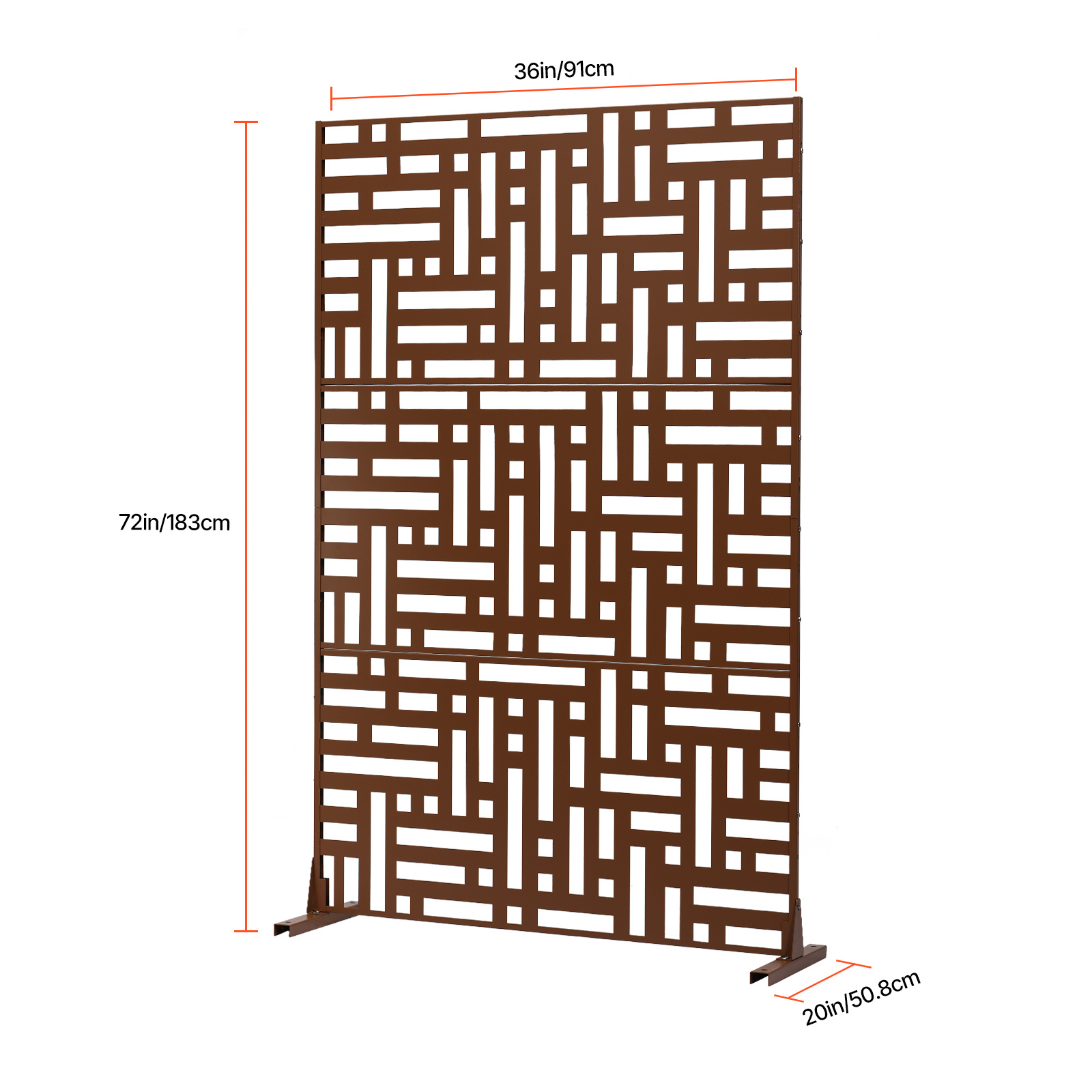 Metal Privacy Screen 36