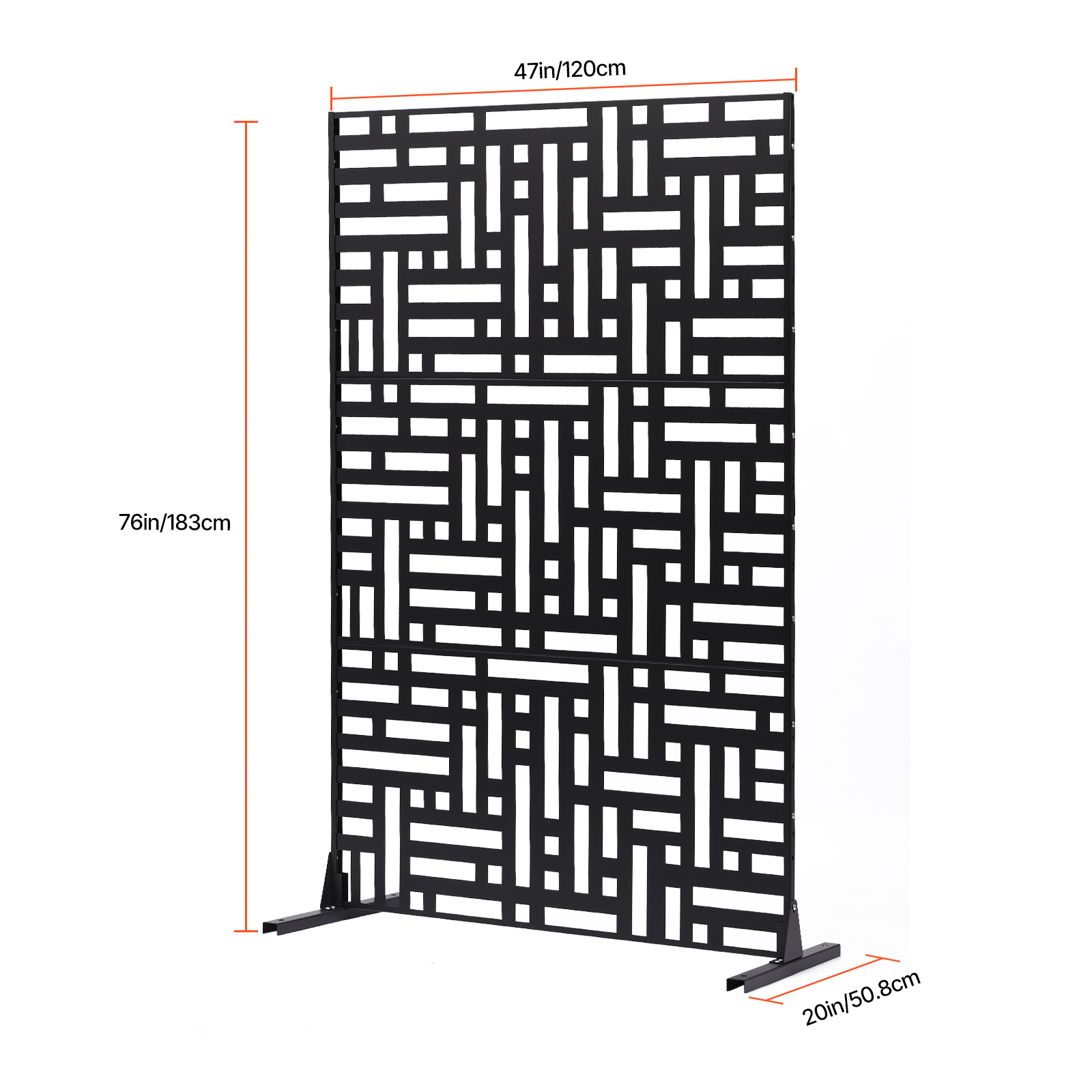 VEVOR Metal Privacy Screen 47