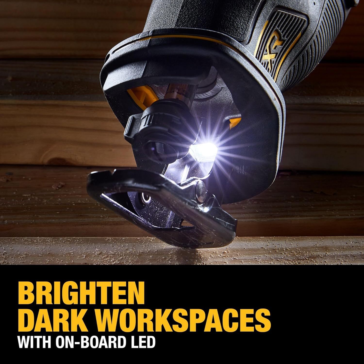 DEWALT 20V MAX* Reciprocating Saw, Cordless, 2-Finger Variable Trigger, Keyless (DCS382B)