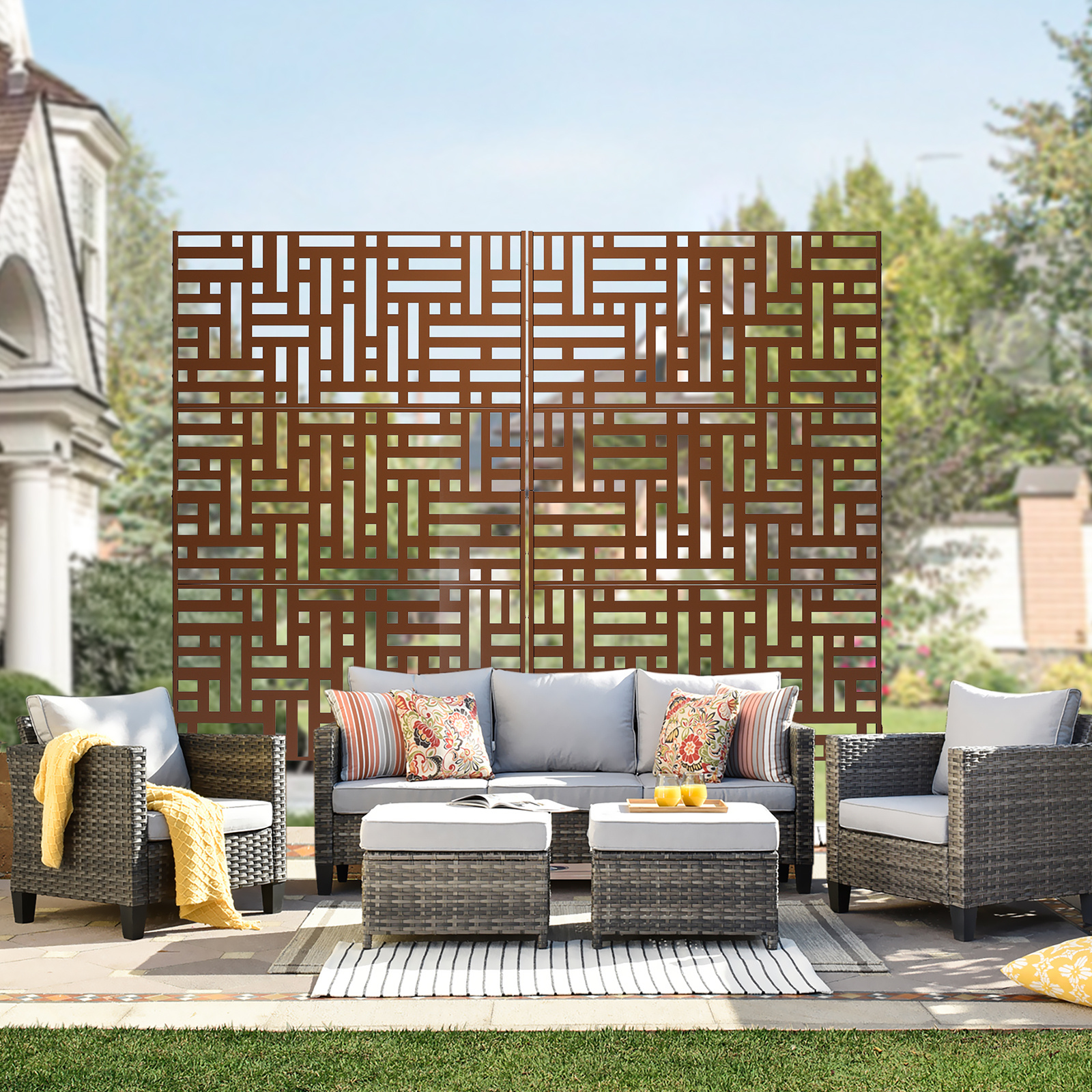 Metal Privacy Screen 36