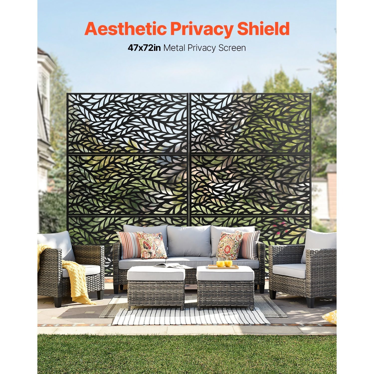 VEVOR Metal Privacy Screen 47