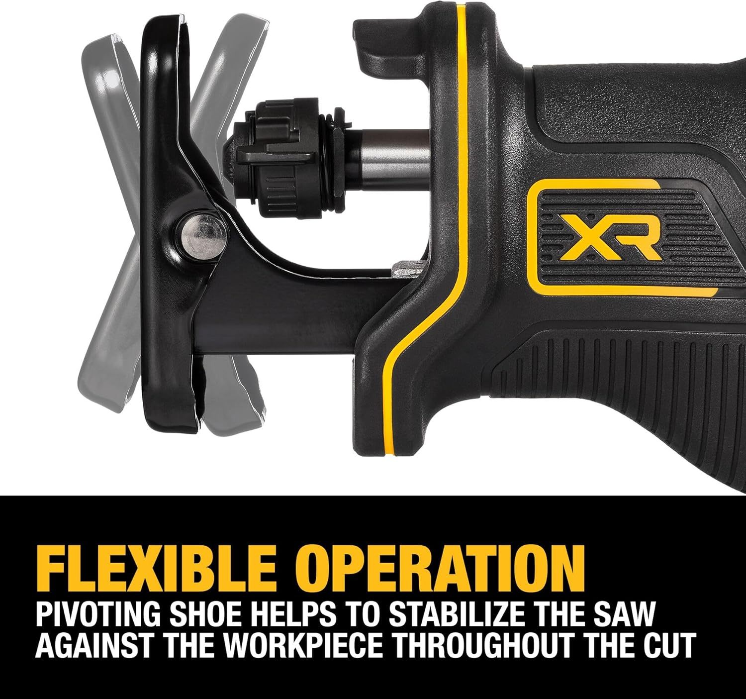 DEWALT 20V MAX* Reciprocating Saw, Cordless, 2-Finger Variable Trigger, Keyless (DCS382B)