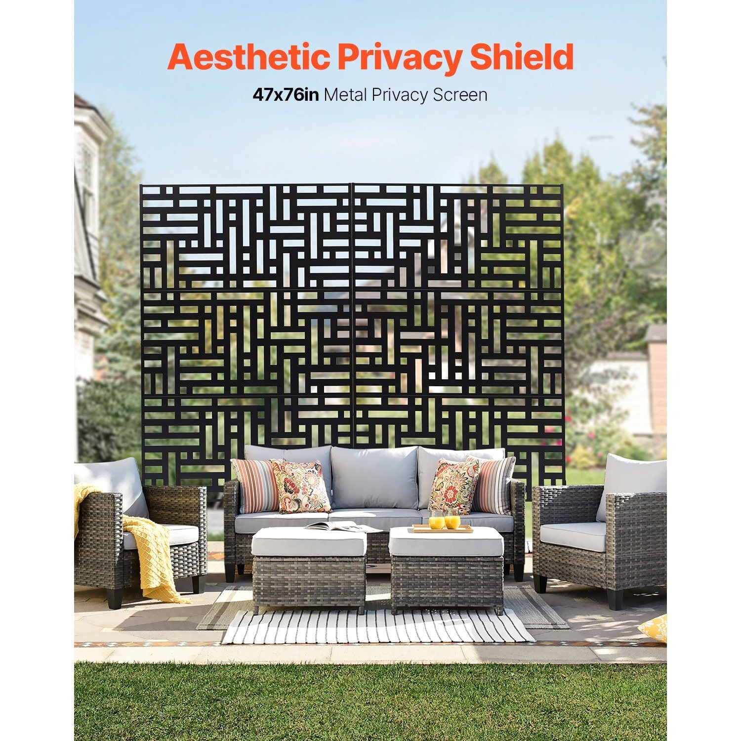 VEVOR Metal Privacy Screen 47