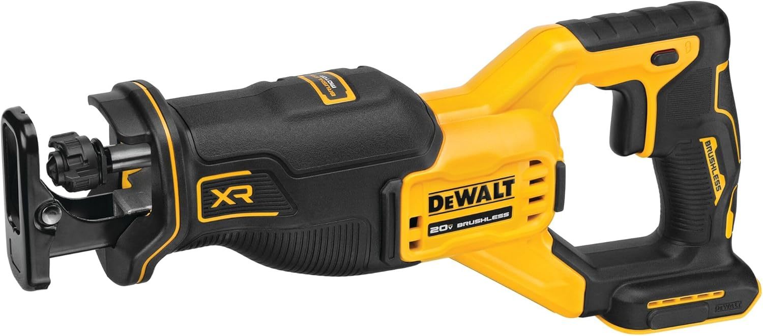 DEWALT 20V MAX* Reciprocating Saw, Cordless, 2-Finger Variable Trigger, Keyless (DCS382B)