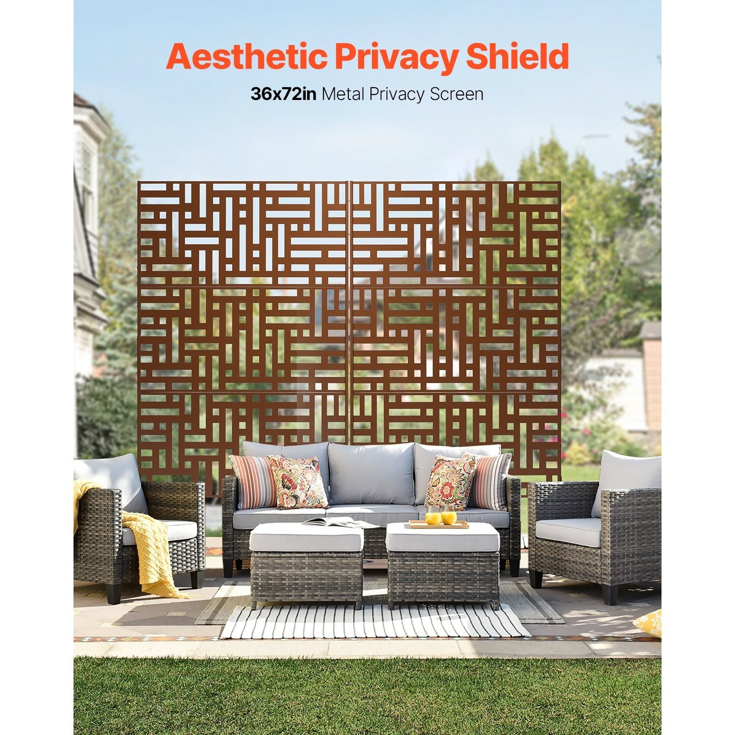 Metal Privacy Screen 36