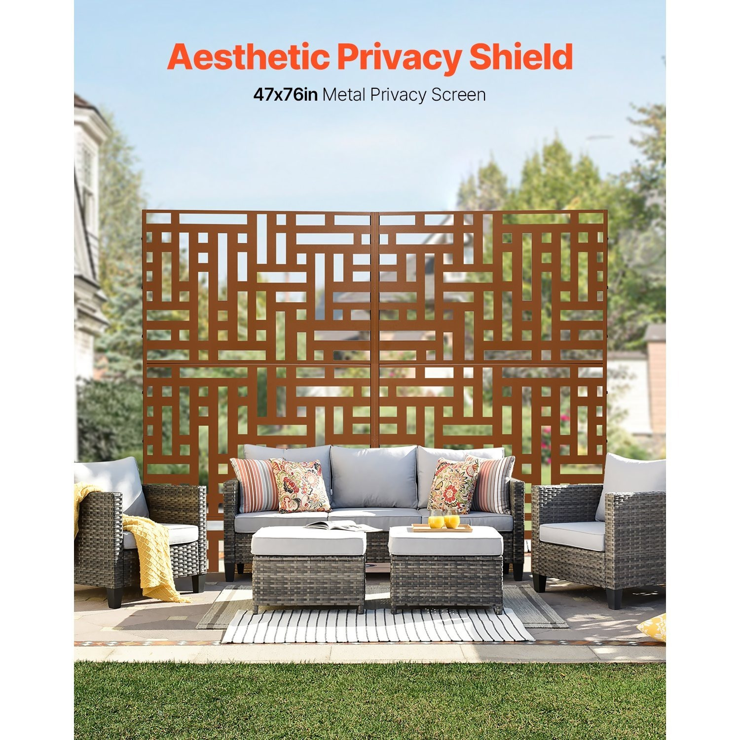 Metal Privacy Screen 36
